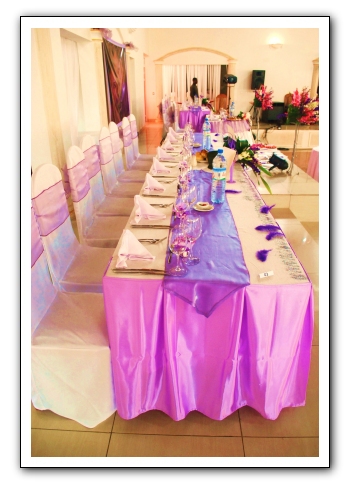 Table d'honneur