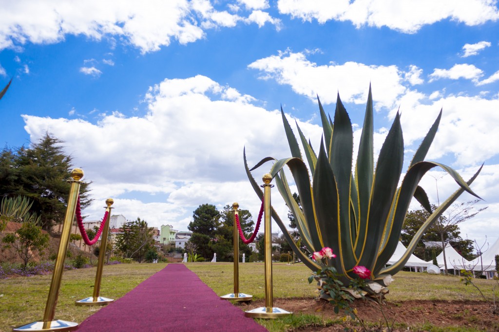 tapis-rouge-Accueil-marés-Colonnades-jardin