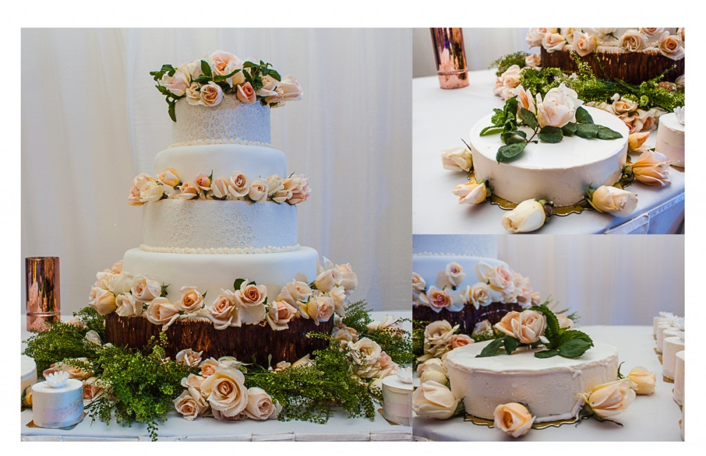 Mariage Sitraka&Hoby espace colonnades-gateau