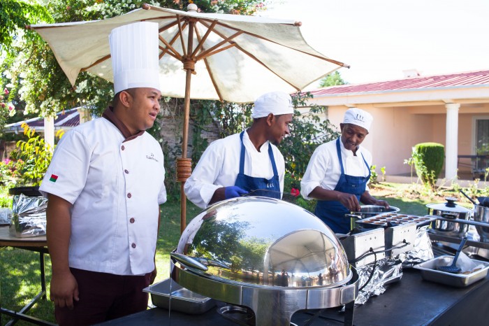 espace-salle de reception cocktail Antananarivo