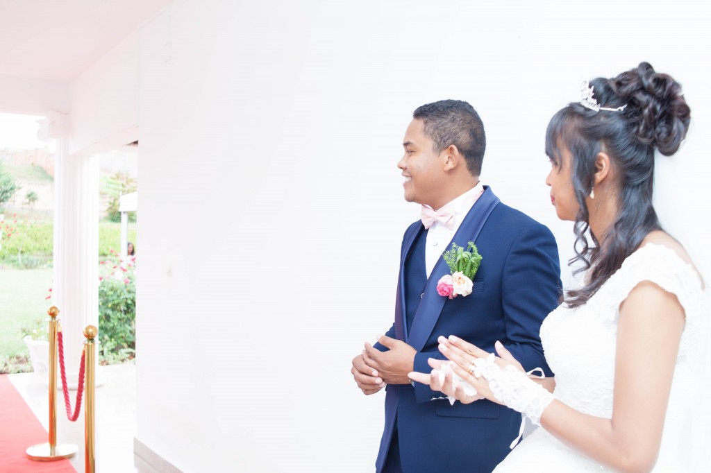 Mariage Antananarivo colonnades